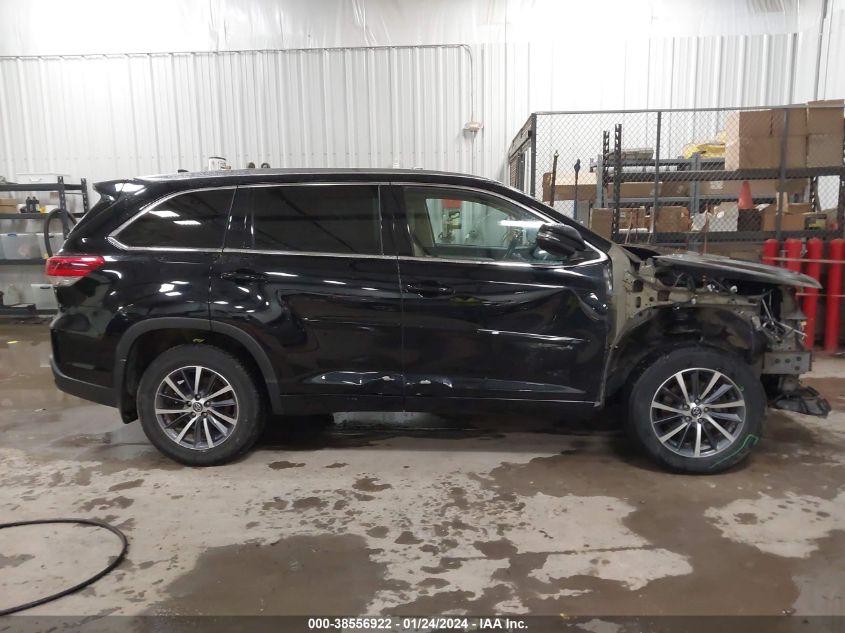 2018 TOYOTA HIGHLANDER XLE - 5TDJZRFH3JS848609