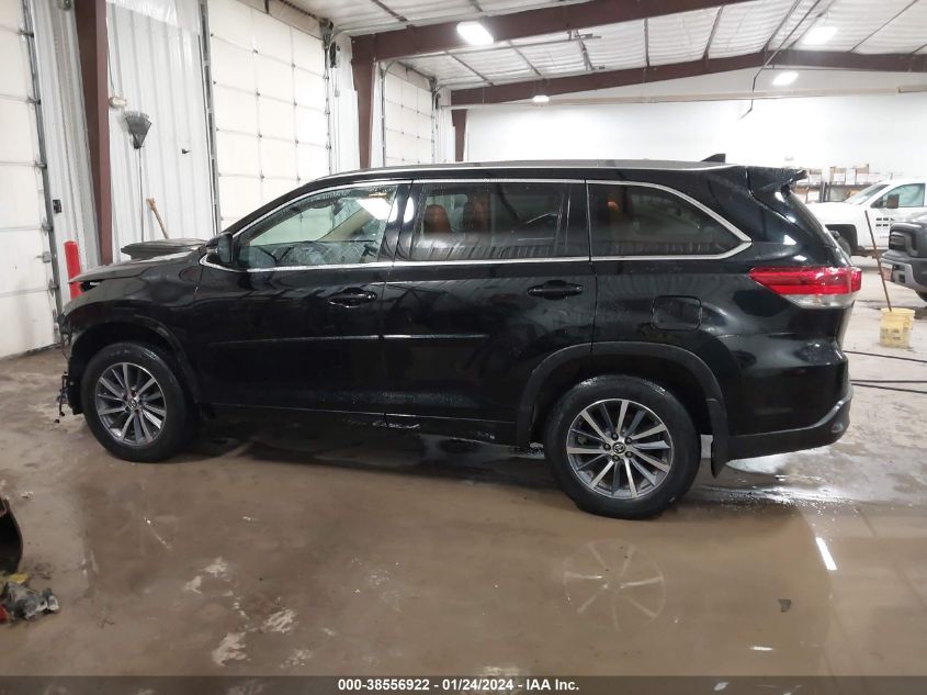 2018 TOYOTA HIGHLANDER XLE - 5TDJZRFH3JS848609