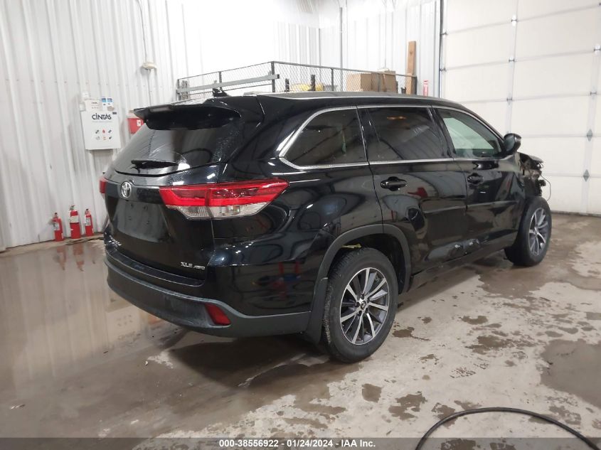 2018 TOYOTA HIGHLANDER XLE - 5TDJZRFH3JS848609
