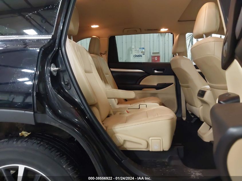 2018 TOYOTA HIGHLANDER XLE - 5TDJZRFH3JS848609