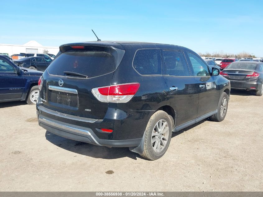 2013 NISSAN PATHFINDER S/SV/SL/PLATINUM - 5N1AR2MM3DC688353