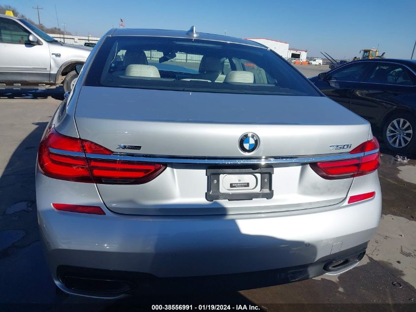 2016 BMW 750I XDRIVE - WBA7F2C52GG419210