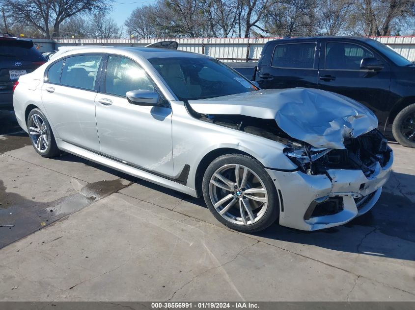 Lot #2525412417 2016 BMW 750I XDRIVE salvage car