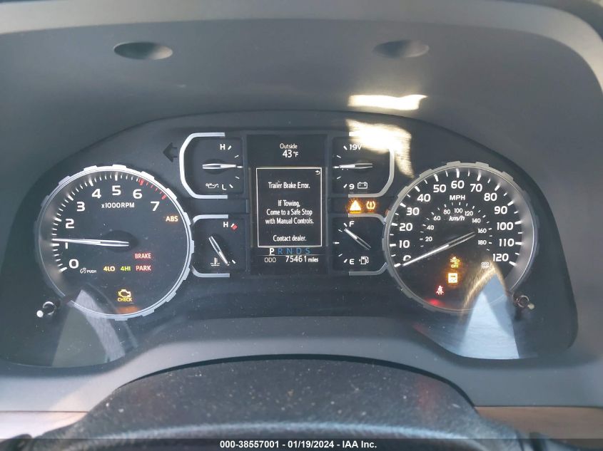 2021 TOYOTA TUNDRA LIMITED - 5TFHY5F11MX983180