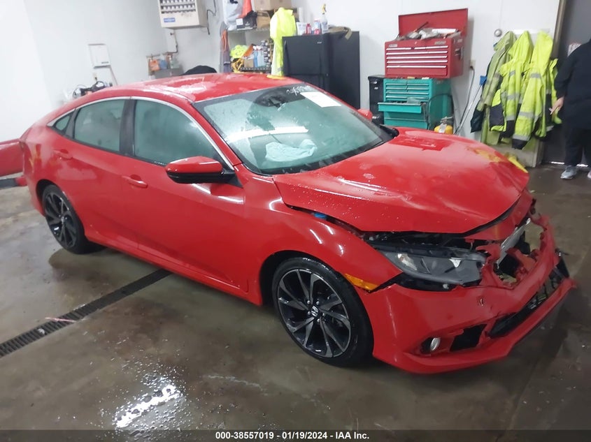 VIN 2HGFC2F81MH539692 2021 HONDA CIVIC SPORT