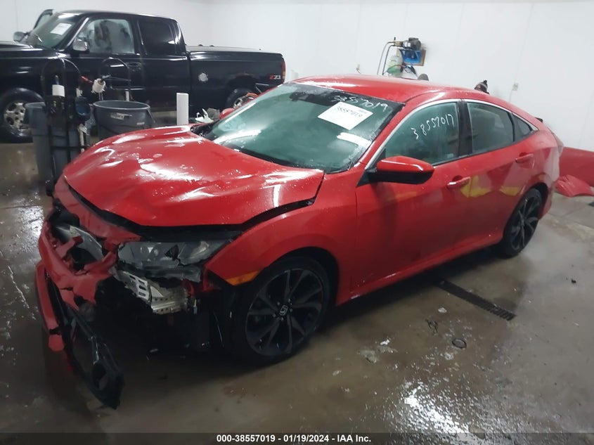 VIN 2HGFC2F81MH539692 2021 HONDA CIVIC SPORT