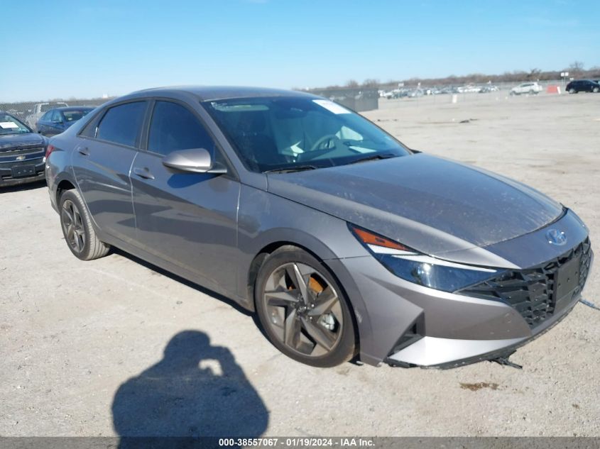 Lot #2525412416 2023 HYUNDAI ELANTRA SEL salvage car