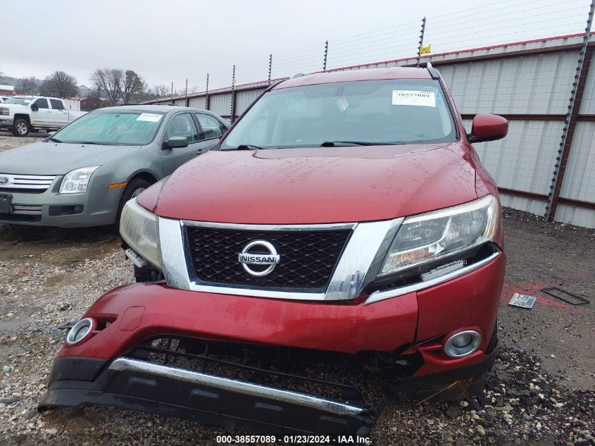 2014 NISSAN PATHFINDER SL - 5N1AR2MMXEC735959