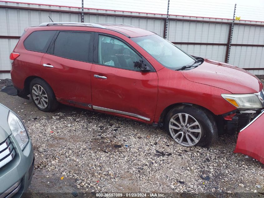 2014 NISSAN PATHFINDER SL - 5N1AR2MMXEC735959