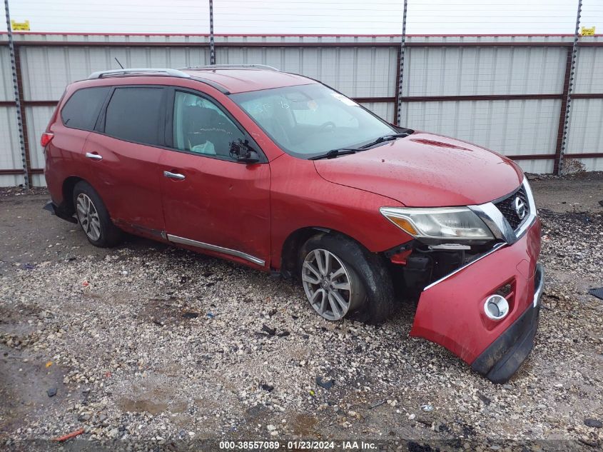 2014 NISSAN PATHFINDER SL - 5N1AR2MMXEC735959