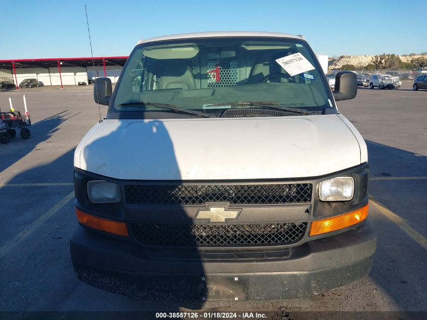 2014 CHEVROLET EXPRESS 2500 WORK VAN 1GCWGGCAXE1116777