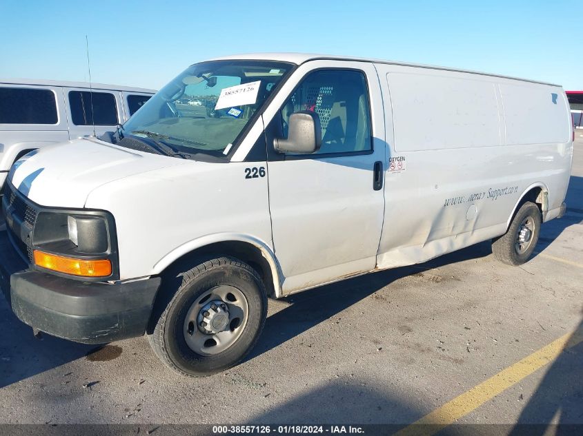 2014 CHEVROLET EXPRESS 2500 WORK VAN 1GCWGGCAXE1116777