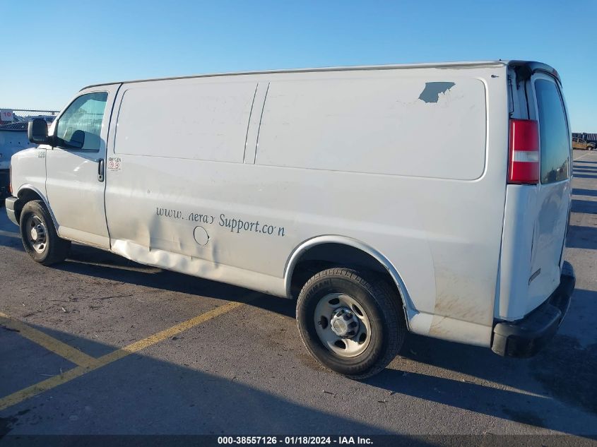 2014 CHEVROLET EXPRESS 2500 WORK VAN 1GCWGGCAXE1116777