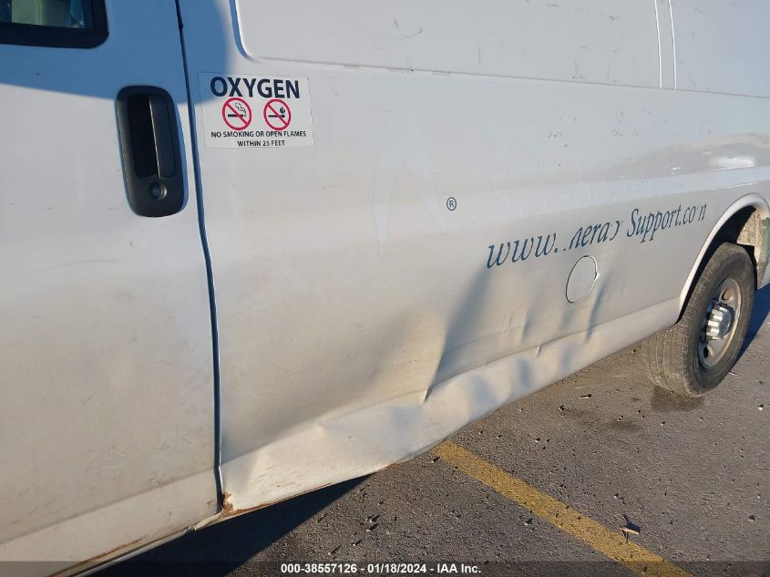2014 CHEVROLET EXPRESS 2500 WORK VAN 1GCWGGCAXE1116777