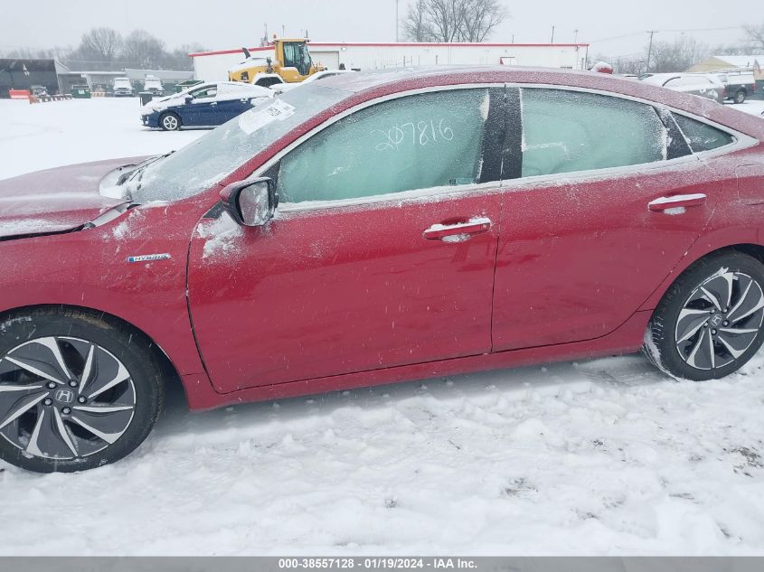 2021 HONDA INSIGHT TOURING - 19XZE4F92ME002576
