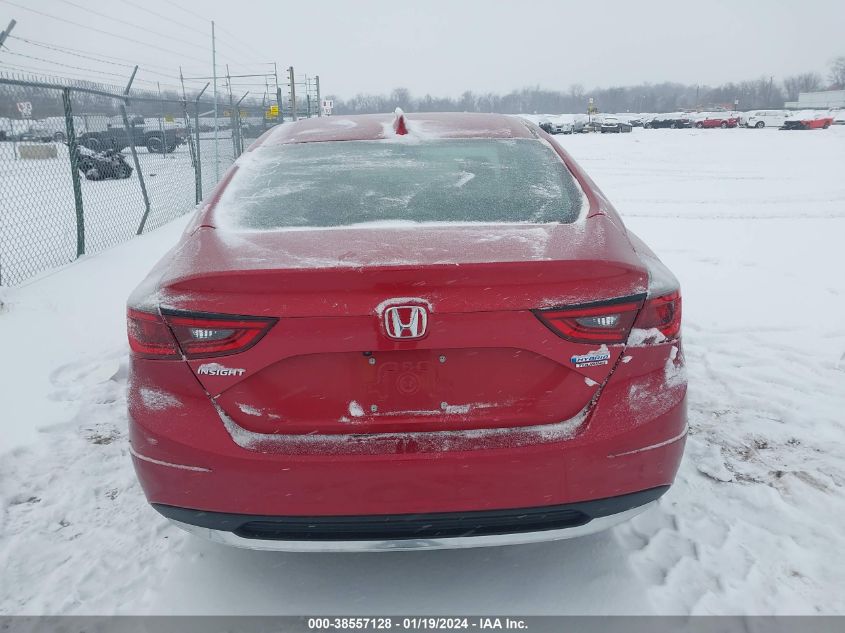 2021 HONDA INSIGHT TOURING - 19XZE4F92ME002576