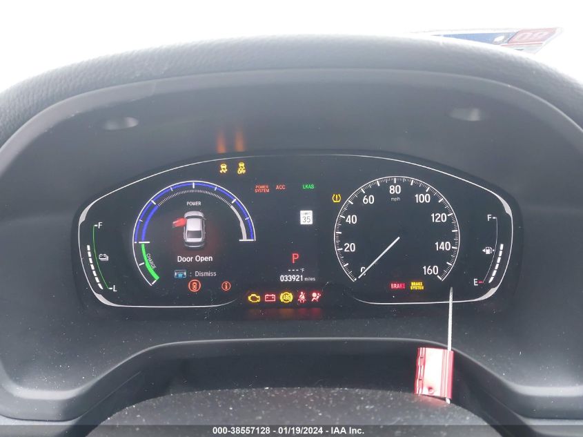 2021 HONDA INSIGHT TOURING - 19XZE4F92ME002576