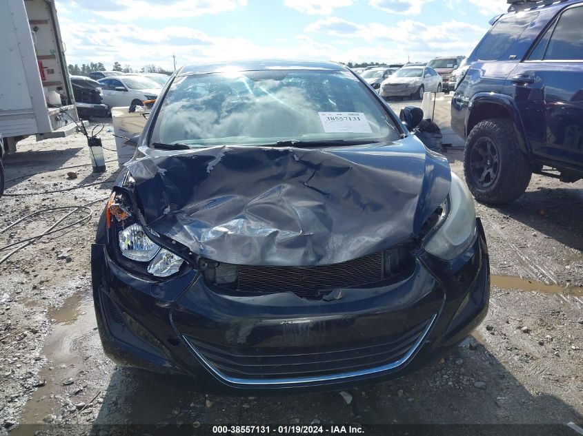 2016 HYUNDAI ELANTRA SE - KMHDH4AEXGU645779