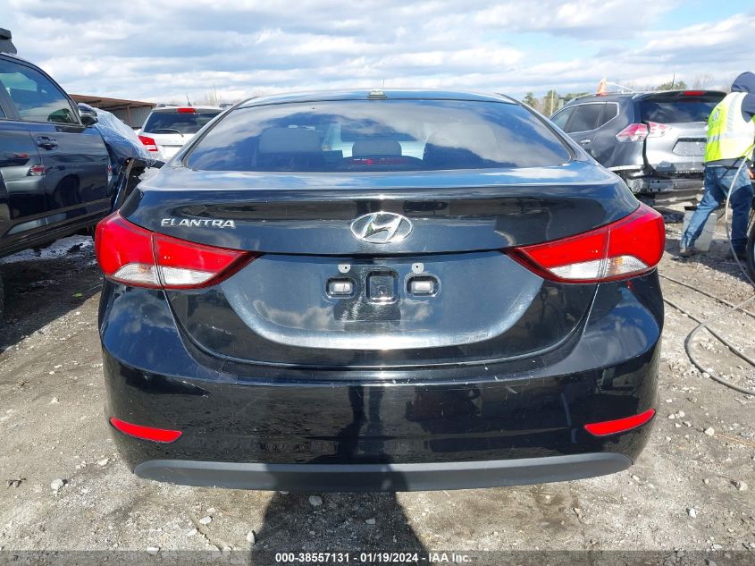 2016 HYUNDAI ELANTRA SE - KMHDH4AEXGU645779