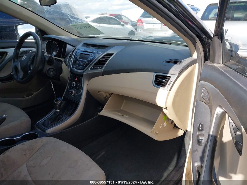 2016 HYUNDAI ELANTRA SE - KMHDH4AEXGU645779