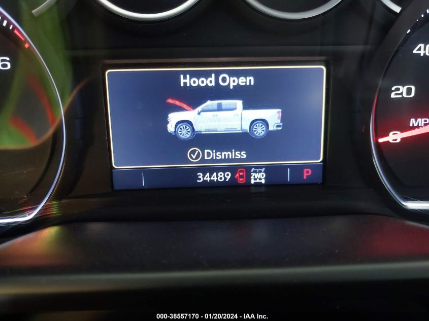 2021 CHEVROLET SILVERADO 1500 K1500 LT TRAIL BOSS - 1GCPYFEL2MZ415612