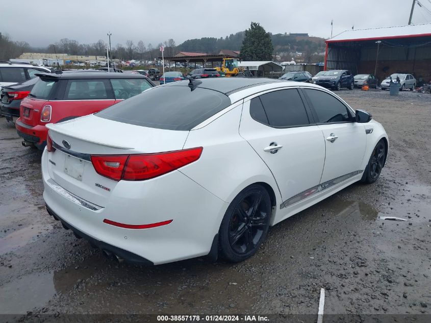 2014 KIA OPTIMA SX - 5XXGR4A68EG283106