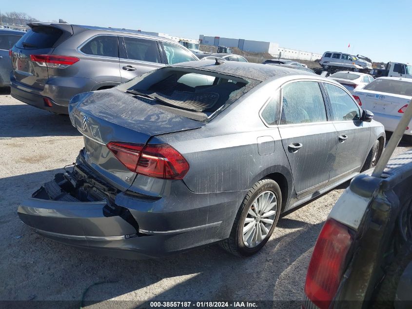 2017 VOLKSWAGEN PASSAT 1.8T SE - 1VWBT7A37HC023963