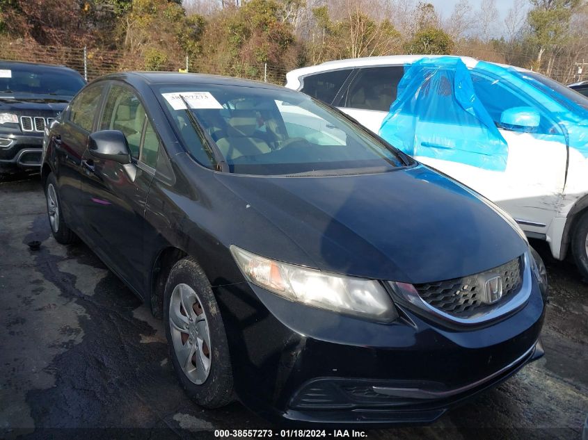 2013 HONDA CIVIC LX - 19XFB2F52DE265552