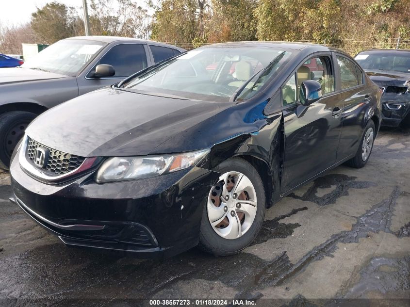 2013 HONDA CIVIC LX - 19XFB2F52DE265552