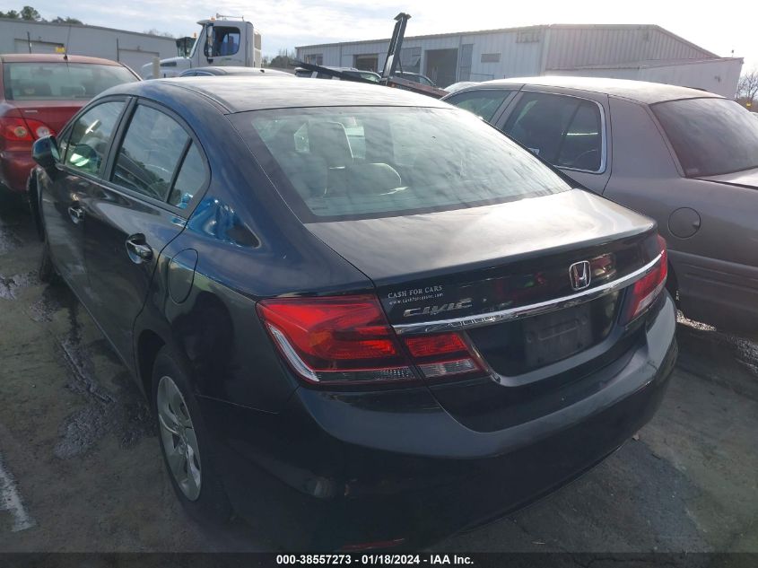 2013 HONDA CIVIC LX - 19XFB2F52DE265552