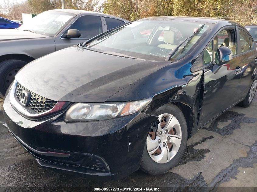 2013 HONDA CIVIC LX - 19XFB2F52DE265552