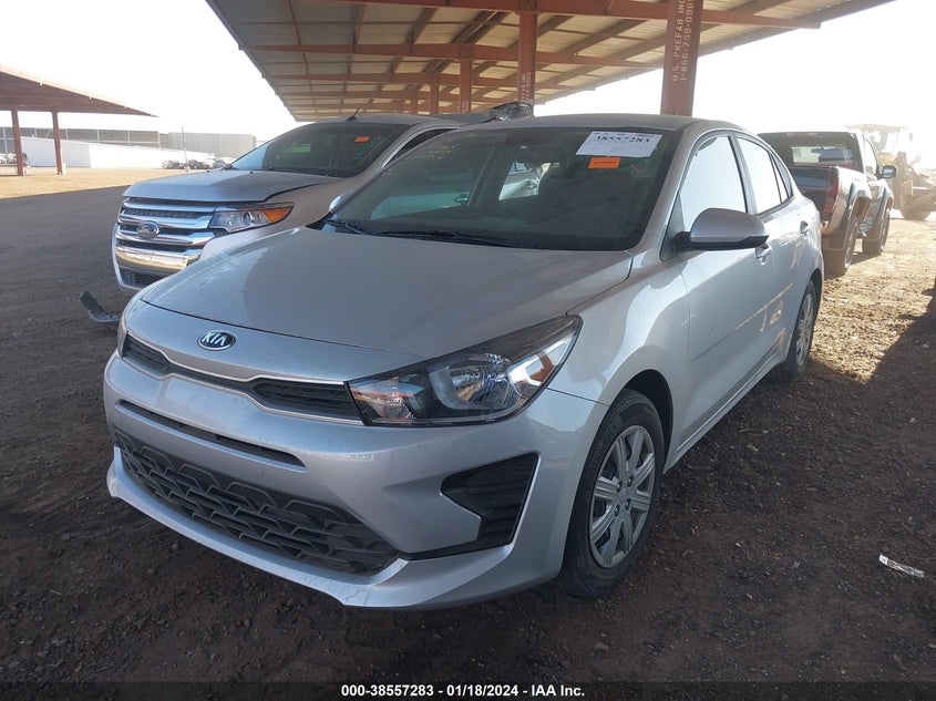 VIN 3KPA24AD4ME413365 2021 KIA RIO LX