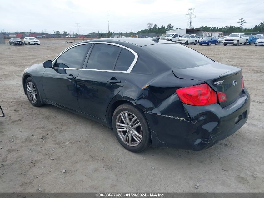 2013 INFINITI G37 JOURNEY - JN1CV6AP9DM303034
