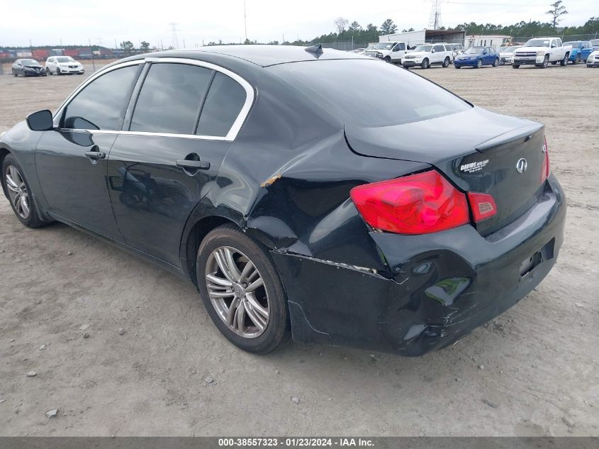 2013 INFINITI G37 JOURNEY - JN1CV6AP9DM303034