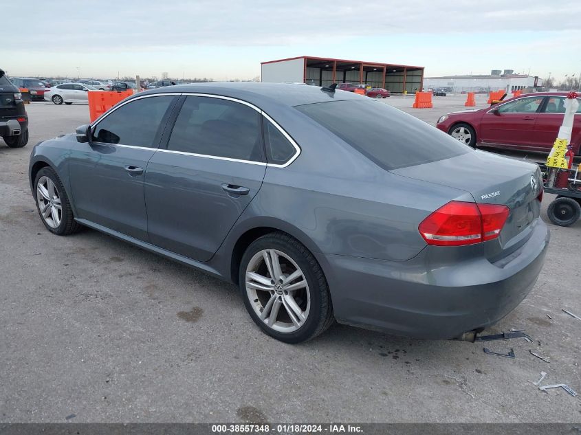 1VWBN7A39EC042777 | 2014 VOLKSWAGEN PASSAT