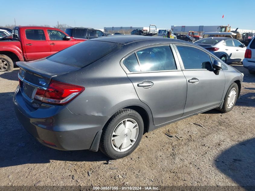 2013 HONDA CIVIC HF - 2HGFB2F64DH527733