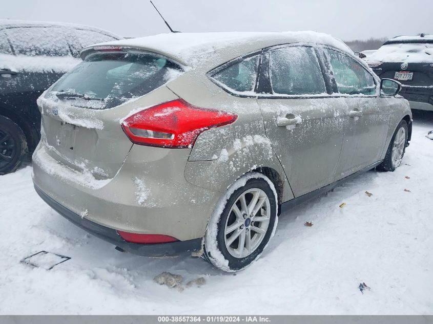 2016 FORD FOCUS SE - 1FADP3K21GL277381