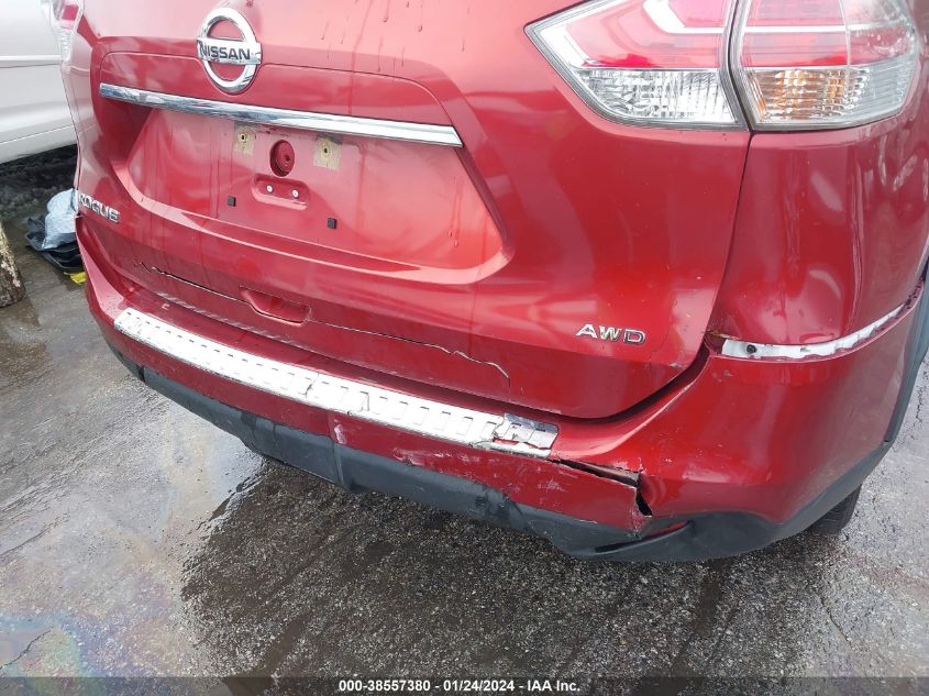 2015 NISSAN ROGUE S - KNMAT2MV0FP579567