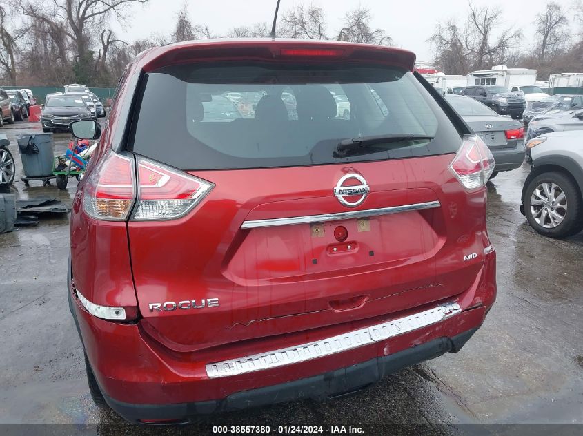 2015 NISSAN ROGUE S - KNMAT2MV0FP579567