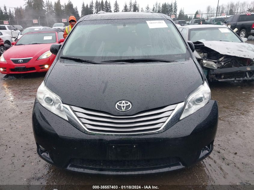 2015 TOYOTA SIENNA XLE 8 PASSENGER - 5TDYK3DC9FS552511