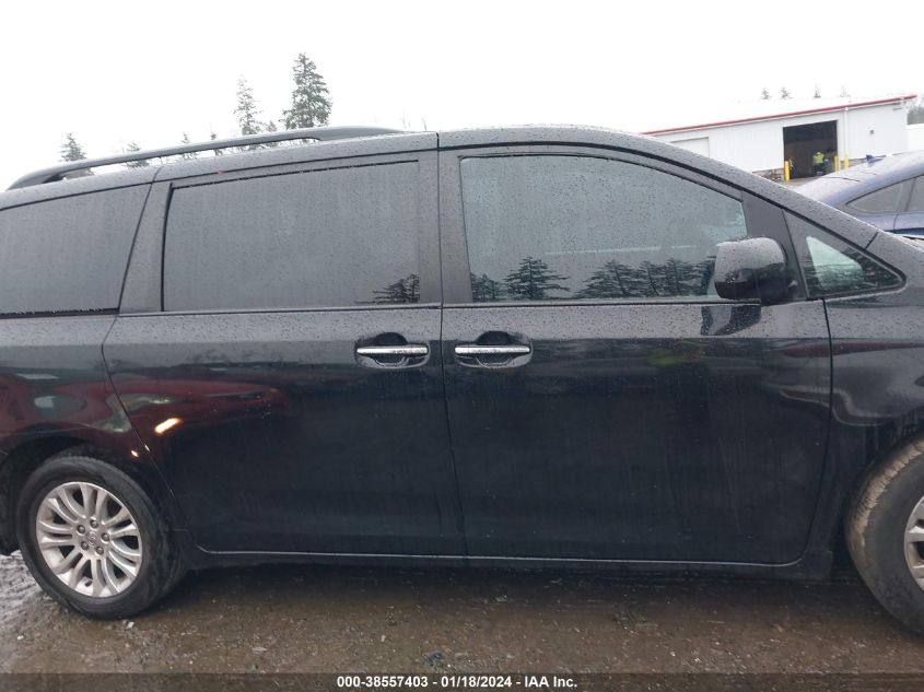 2015 TOYOTA SIENNA XLE 8 PASSENGER - 5TDYK3DC9FS552511