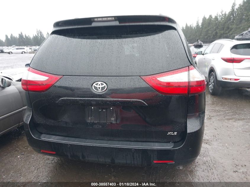 2015 TOYOTA SIENNA XLE 8 PASSENGER - 5TDYK3DC9FS552511
