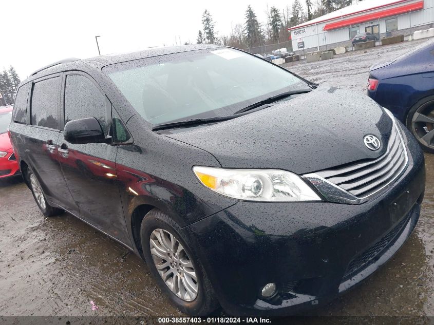 2015 TOYOTA SIENNA XLE 8 PASSENGER - 5TDYK3DC9FS552511