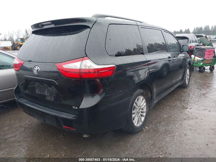 2015 TOYOTA SIENNA XLE 8 PASSENGER - 5TDYK3DC9FS552511