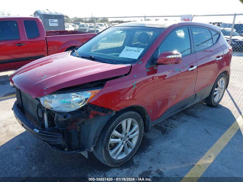 2013 HYUNDAI TUCSON LIMITED - KM8JU3AC5DU555717