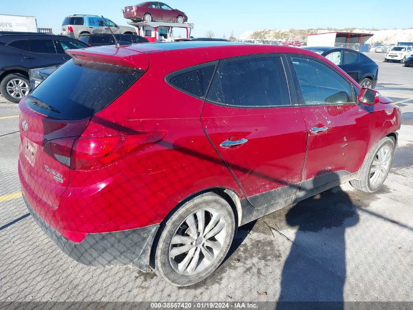 2013 HYUNDAI TUCSON LIMITED - KM8JU3AC5DU555717