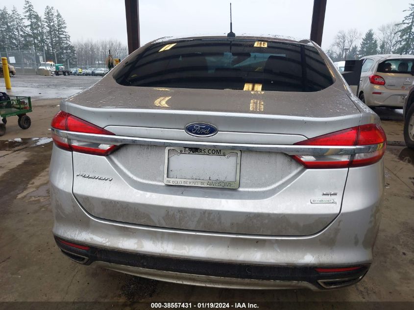 2017 FORD FUSION SE - 3FA6P0H99HR130950