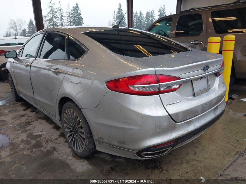 2017 FORD FUSION SE - 3FA6P0H99HR130950