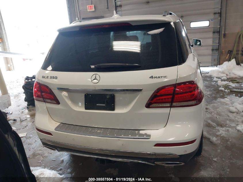 2017 MERCEDES-BENZ GLE 350 350 4MATIC - 4JGDA5HB5HA859409