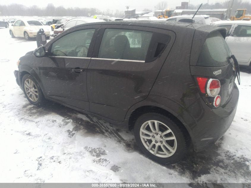 2015 CHEVROLET SONIC LT AUTO - 1G1JC6SG4F4161924